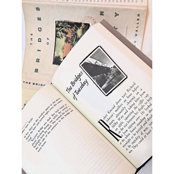 The Bridges of Madison County by Robert J. Waller (1992 First Edition HC in DJ) - Picture 8 of 13